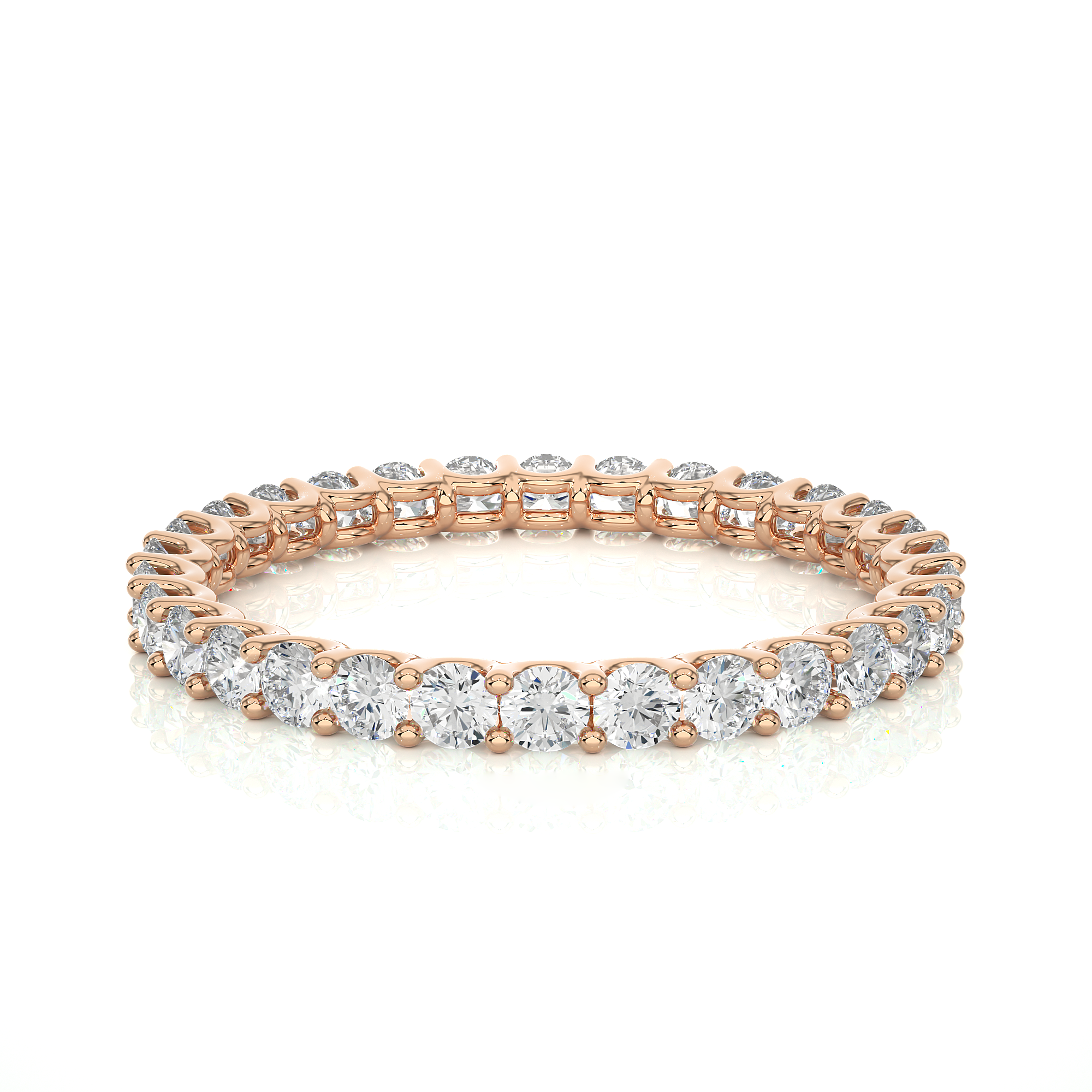 1.04 Carat IJ Color VS1 Clarity Diamond Studded Natural Diamond Ring.